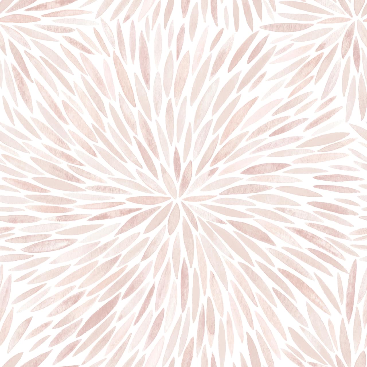 RoomMates Pink Cat Coquillette Burst Peel & Stick Wallpaper